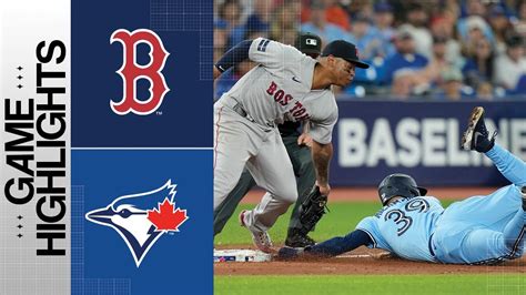 Red Sox vs. Blue Jays Game Highlights (9/17/23) .